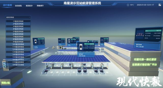 江苏首座AI智慧调控光储充换一体化站在苏州建成投运(图2)